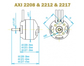 AXI 2212/34 GOLD - Model Motors