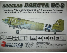 Douglas Dakota DC-3 KIT (1520mm) | HVP MODELL