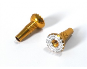 Drążki alu do aparatury (3 mm) złote - EA-010-G - XTREME