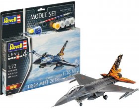 F-16 MLU Tiger Meet 2018 (model set) 1:72 | 63860 REVELL