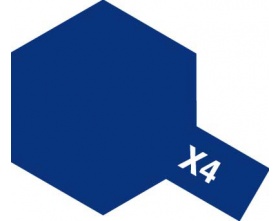 Farba akrylowa X-4 BLUE  23ml - Tamiya 81004