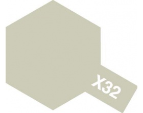 Farba akrylowa - X-32 TITANIUM SILVER - 81532 Tamiya
