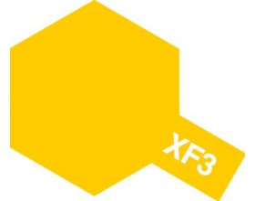 Farba akrylowa XF-3 FLAT YELLOW 23ml Tamiya 81303