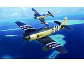 Hawker Sea Fury FB.11 1:48 | 02844 TRUMPETER