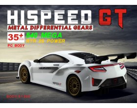 Hispeed GT 4WD On-Road 1:10 (biały) | HSP-94513-2 HSP