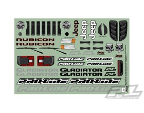Karoseria 1:10 Jeep Gladiator Rubicon (Slash Short Course) transparentna | ProLine 354200