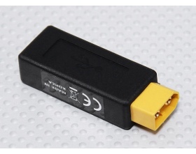 Ładowarka powerbank USB 1A zasilana z pakietu LiPo / LiFe / Liion
