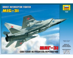 MiG-31 Soviet Interceptor Fighter 1:72 | Zvezda 7229