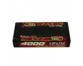 Pakiet LiPo 4000mAh 2S 7,6V 130C | Redline GENS ACE
