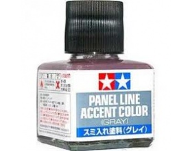 Panel Line Accent Color - Gray - 40ml | Tamiya 87133