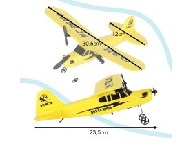 Piper J-3 CUB - samolot RC dla początkujących - żółty | HL803