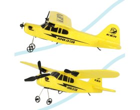 Piper J-3 CUB - samolot RC dla początkujących - żółty | HL803