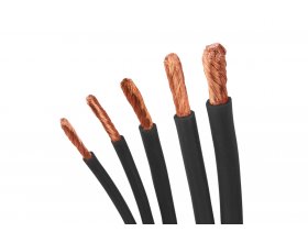 Przewód / kabel silikonowy 2,5 mm2 - czarny - 1mb