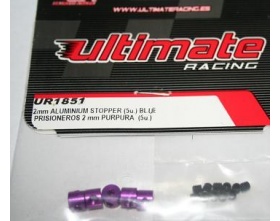 Stopery 2mm niebieskie | Ultimate Racing UR1851