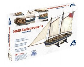 Szalupa HMS Endeavour 1:50 | 19005 ARTESANIA LATINA