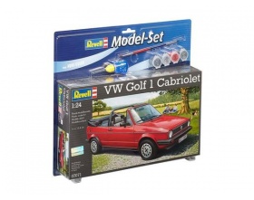 Volkswagen Golf 1 Cabrio  Model SET 1:24 | 67071 REVELL
