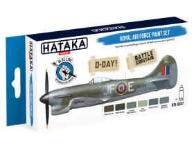 Zestaw farb akrylowych (Royal Air Force Paint Set D-Day Battle of Britain) | HTK-BS07 HATAKA